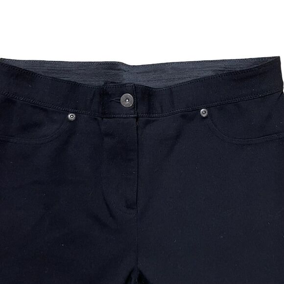 Chico’s ~ black pants ~ size 1 - Picture 3 of 8